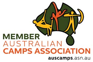 Text says: 'Member Australian Camps Association auscamps.asn.au'.